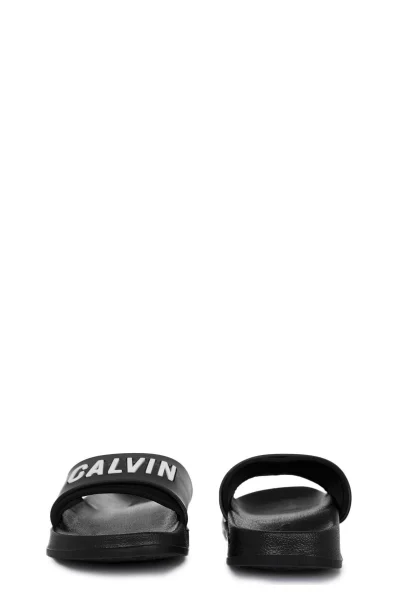 Чехли Calvin Klein Swimwear черен